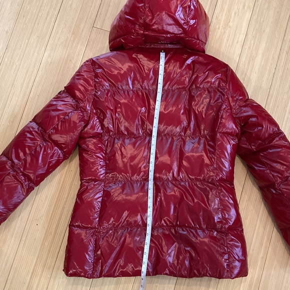 BCBGeneration Shiny Red Puffy Jacket Small - Picture 16 of 16